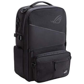 ASUS ROG Ranger BP3703 - Mochila modular para videojuegos con cable de carga, cremallera antirrobo y repelente al agua, apta para portátil de hasta 17 pulgadas