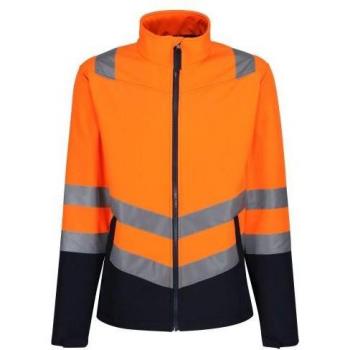 Chaqueta Softshell de Alta Visibilidad para Hombre Regatta - 2 Capas Naranja Talla 40/Regular