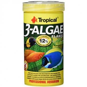 Tropical de 3 Algae Flakes, 1er Pack