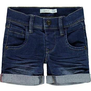 Slim Fit Boy's Denim Shorts - Medium Blue