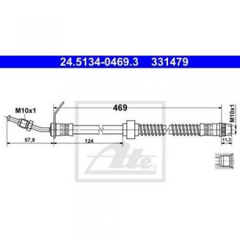 Ate 24.5134-0469.3 Accesorios y Mangueras de Frenos