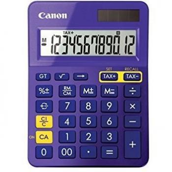 Canon CALCULADORA CANON SOBREMESA LS123K MORADO
