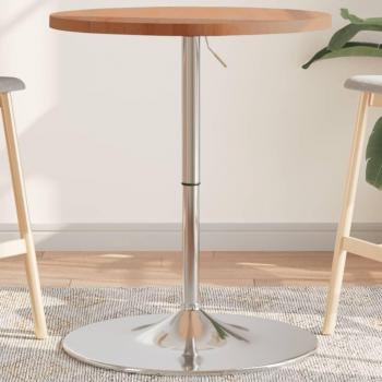 Mesa de Bar alta de madera maciza de haya Ø 60x90,5 cm