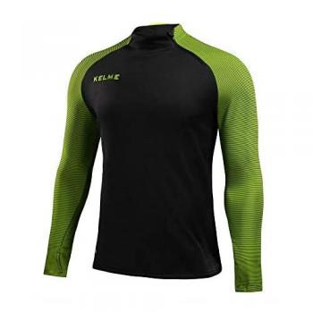 Kelme Sudadera Montes Jr Verde, Negro Niños