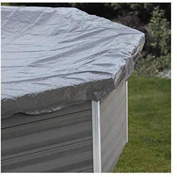 Gre Cubierta de Invierno Piscina Ovalada Composite 580 G/M²