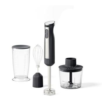 Batidora de Inmersión Guzzini Sous Chef 600W Antracita con Picadora, Vaso Medidor y Accesorios
