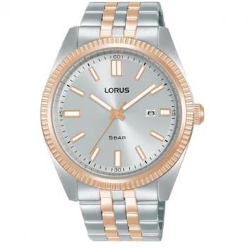 Reloj Clásico para Hombre Lorus RH974QX9 en Oro Rosa y Plata