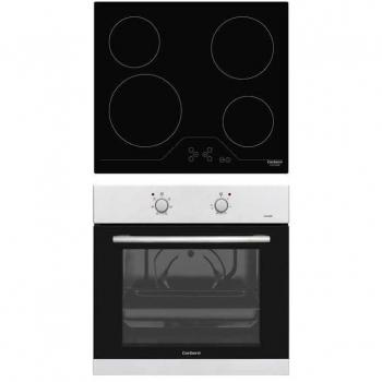 Conjunto Corbero Horno y Encimera Inoxidable 4 Zonas CCHEV603X