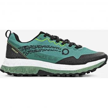 Atom by Fluchos AT158 TERRA V2 LOW DENSITY GREEN - Zapatillas trail running de hombre, modelo AT158, color verde, diseño ligero de baja densidad
