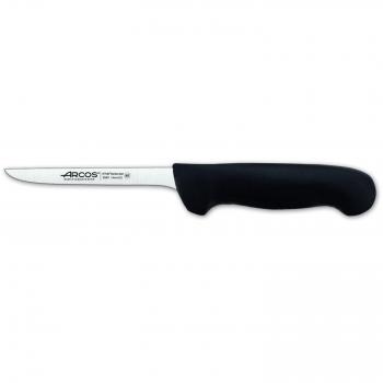 Arcos Serie 2900, Cuchillo Deshuesador, Hoja de Acero Inoxidable Nitrum de 140 mm, Mango inyectado en Polipropileno Color Negro