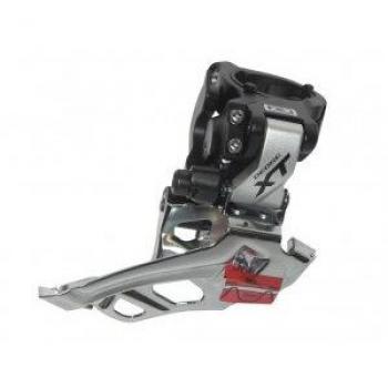 Desviador Deore XT Dual Pull 31,8 mm FD de m 786 M6, Down Swing, 66 – 69 °, Plata