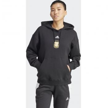 Adidas Sudadera Con Capucha Argentina Negro Mujer Adulto