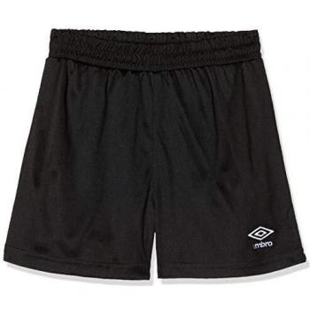 UMBRO King Jnr Pantalones de Fútbol, Niños, Negro