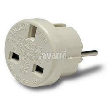 Adaptador Europeo Inglés 10A 250V Famatel