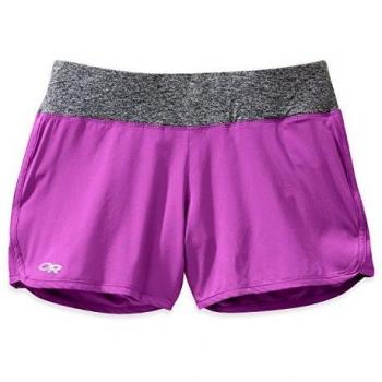 Outdoor Research Delirium - Pantalones Cortos para Mujer, Mujer, Color Ultravioleta/estaño, tamaño Small