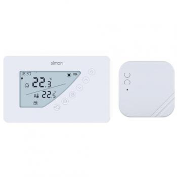 Termostato Digital Programable Semanal Portátil con Función Frío/Calor y Rango de Temperatura 5º a 30º