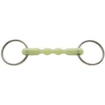 PFIFF - Bocado para Caballos de hípica, tamaño 13,5 cm, Color Blanco