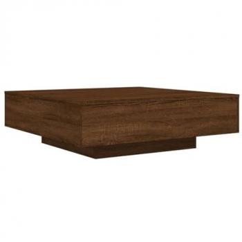 vidaXL Coffee Table Brown Oak 100x100x31 cm Engineered Wood