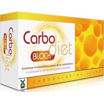 Carbodiet Block Tegor 60 Cápsulas Bloqueador de Carbohidratos