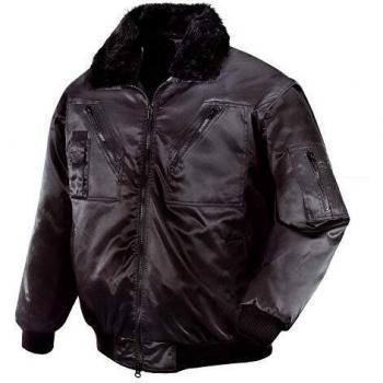 Pilotos teXXor Oslo chaqueta de trabajo con mangas extraíbles, Negro, 4176
