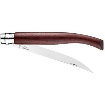 Opinel No.15 Slim Padauk Pocket Knife with Mirror Blade - Personalizable