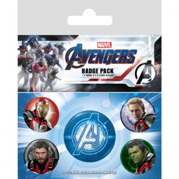 Pack Avengers Endgame - Chapas Quantum Realm Suits