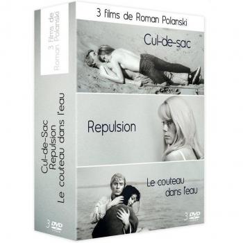 3 films de Roman Polanski : Répulsion + Cul-de-sac + Le couteau dans l'eau [Francia] [DVD]