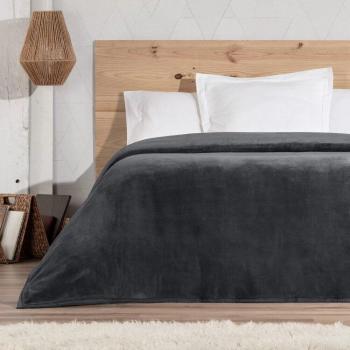 Manta de cama lisa suave Manterol 135/150cm marengo
