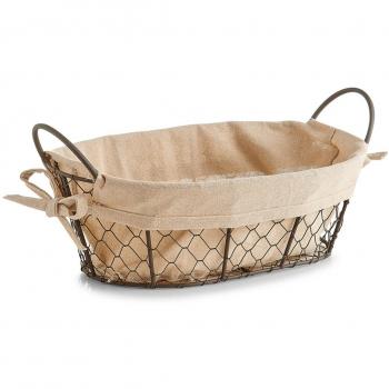 Zeller 18091 Pan Cesta Country Style con Asas