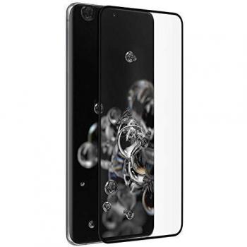 Protector de Cristal Templado Samsung Galaxy S20 Ultra con Marco Negro