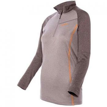 TRANGO PC007846 Camiseta, Mujer, Gris