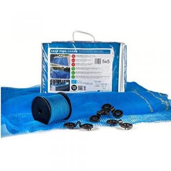 Fun & Go 81039 Malla para Piscina Leaf Pool Cover, Multicolor, 7x7 m