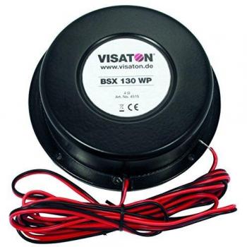 Visaton Transductor de audio BSX 130 WP, 4Ω, Redondo