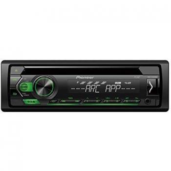 Pioneer Autorradio DEH-S120UBG Iluminación Verde, USB, AUX IN, RDS