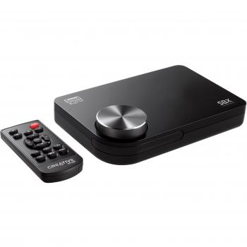 Creative SB X-Fi Surround 5.1 Pro - Tarjeta de sonido externa USB, negro