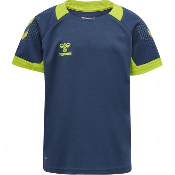 Camiseta de Manga Corta Hummel Hmllead para Niños - Poliéster, diseño moderno, cómoda y transpirable