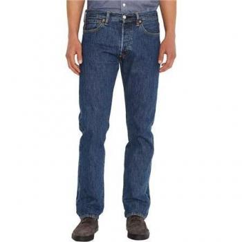Levi's 501 Original Fit Jeans para Hombre, Color Azul Stonewash