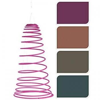 ESPIRAL DE INCIENSO AROMA CITRONELA 4 COLORES SURTIDOS