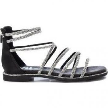 Sandalia de Mujer Xti 142830 Negro con Cremallera