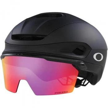 Casco Oakley ARO7 MIPS Road EU Matte Black, Talla S, con lente PRIZM