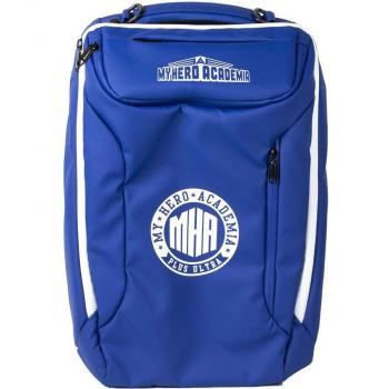 Mochila Gaming Konix My Hero Academia para Portátil de hasta 17 pulgadas, 27L de Capacidad, Poliéster Azul y Blanco Unisex con 11 Bolsillos Interiores, Dimensiones