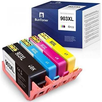 BunToner 903XL - Cartuchos de tinta compatibles con HP 903XL para HP OfficeJet 6950 HP OfficeJet Pro 6960 6970 6975 6978 6968 6868