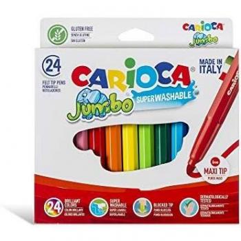 Carioca Rotuladores Punta Maxi Jumbo - 24 Uds