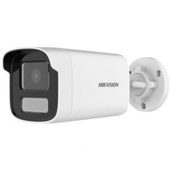 Cámara IP Bullet Hikvision 4MP ColorVu PoE con micrófono y visión nocturna 50m DS-2CD1T43G2-LIU