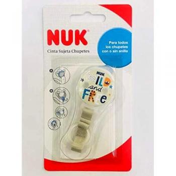 NUK Fantasy Pacifier Clip with Space Design