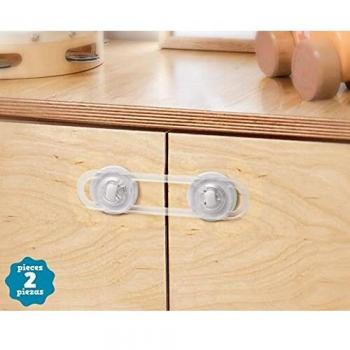 KIOKIDS 2 CIERRES PEQUEÑOS DE SEGURIDAD MULTIUSOS PARA BEBÉS