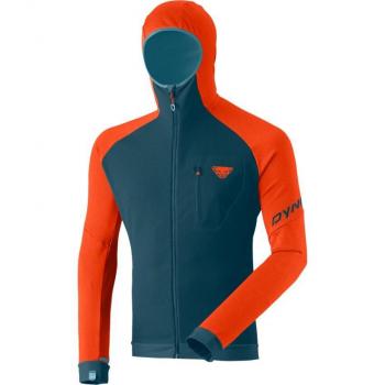 Chaqueta Forro Polar con Capucha Dynafit Radical Polartec Azul Naranja - S