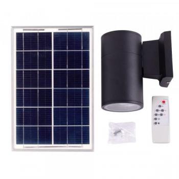 Aplique LED Solar-Control Remoto- Dimable- Panel: 6V 15W Batería: 3,2V 2000MaH [HO-APL-SOL-03-WW]