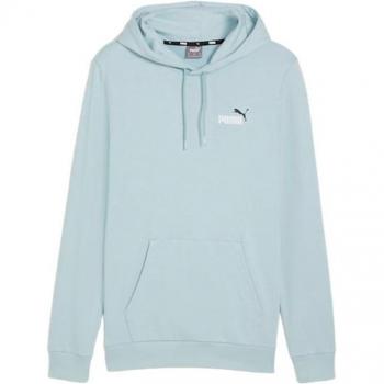 Sudadera con Capucha Puma Logotipo Ess+ para hombre en color azul