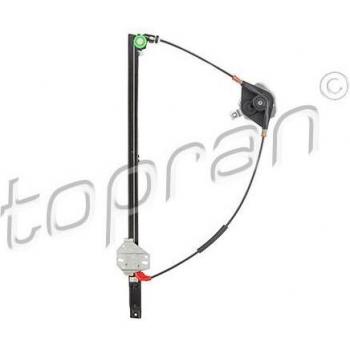 Regulador de ventanilla TOPRAN 111 718 con motor eléctrico, diseño específico para vehículos, fácil instalación, compatible con modelos seleccionados